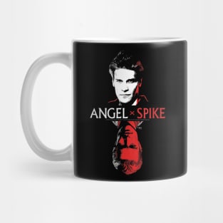 Buffy Face To Face Angel Spike Mug